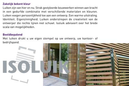 PROJECT OPGENOMEN IN BROCHURE ISOLUIK!